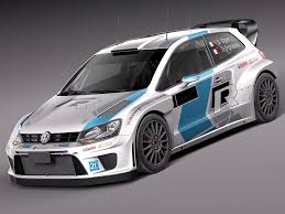 Volkswagen Polo Rally Car 3d 3ds 3d Model Volkswagen Polo Rally Car Car Volkswagen