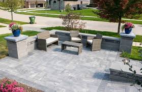 Pavers come in many styles: Brick Pavers Can Be Used As Both Rustic And Contemporary Patio Pavers In Troy Mi Zlm Services Llc