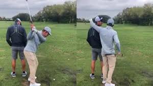 Let's rewind for a minute. Watch Bryson Dechambeau S Terrifying Trick Shot Will Make You Cringe Trick Shots Bryson Dechambeau Abs