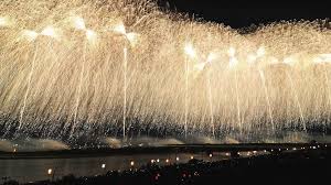 Fireworks In Japan Hanabi