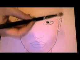 contouring on face charts pro chart youtube