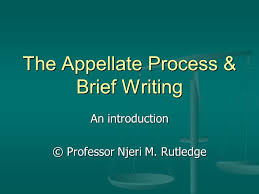 Maybe you would like to learn more about one of these? The Appellate Process Brief Writing Ppt Video Online Download