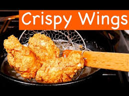 Refrigerate at least 1 hour or overnight. Crispy Fried Chicken Wings Recipe Youtube
