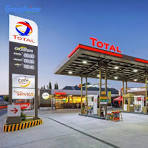 Led Pylon Sign Board Design Petrol Station