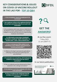 Food and drug administration are recommended by the u.s. Wsg Article Infographic Key Considerations Issues On Covid 19 Vaccine Rollout In The Lao Pdr Dfdl