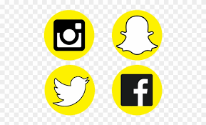 Instagram Clipart Snapchat Snapchat And Instagram Logos Png Transparent Png Full Size Clipart 3351267 Pinclipart