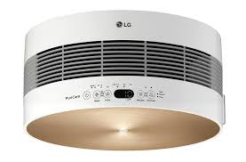 Most air purifiers have manual controls—turn a dial or press a button to turn it off, on, and switch modes or set timers. Lg As401vga1 Lg Puricare Air Purifier Round Console Lg Usa