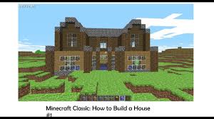 How to build a minecraft house. How To Build A House In Minecraft Classic Creative Gamer Youtube
