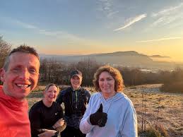 How yesterday started and how it ended 😀 The beauty of having two run…