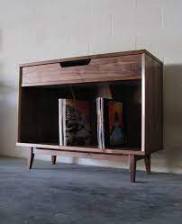 Winter Is Leaving Sale Walnut Record Storage Cabinet Record Storage Cabinet Record Storage Record Cabinet