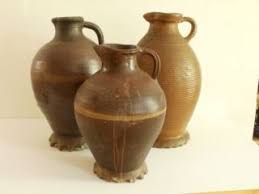 3 Putz Kannen 3 Large Saltglazed Stoneware Storage Jugs From Langerwehe Gemany Pottery Decor Home Decor