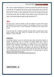 Business Law Case Studies With Solution Business Law Case Study Study