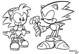 Desenhos do goku super sayajin 4. Desenhos De Sonic Para Colorir Como Fazer Em Casa
