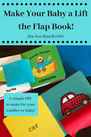 Buy baby books and get the best deals at the lowest prices on ebay! Diy Lift The Flap Books Let S Live And Learn