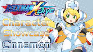 Mega Man X DiVE - Cinnamon Showcase: Gameplay, Skills, Art, & 3D Model -  YouTube