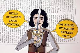 Assembled Articulated Paper Doll Inigo Montoya By Camamiel On Etsy