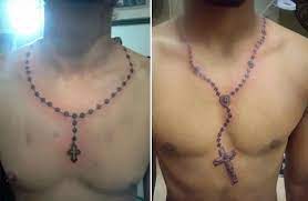 Tatuajes De Rosarios En El Cuello Formas Y Significados Tatuantes