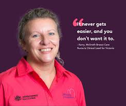 It never gets easier, and you don't...