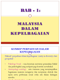 Apa itu takrifkan harian dan takrifan autoriti ? Bab 1 Kesepaduan Dalam Kepelbagaian New