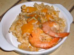 Risotto De Potiron Aux Crevettes Recette Potiron Risotto De Potiron Risotto