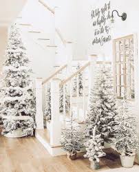 24 Winter Wonderland Home Decor Ideas Comfydwelling Com Winter Wonderland Home Christmas Tree Forest Winter Wonderland Christmas Flocked Christmas Trees