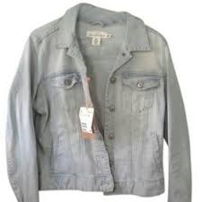 H M Jackets Coats Hm Light Denim Womens Jean Jacket Poshmark