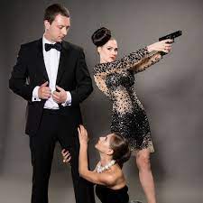 Use black and silver decoration, and casino attire to create an instant appeal. Casino Royale Theme Party Outfit Novocom Top