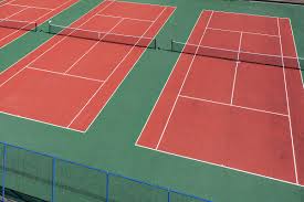 But never east or west to avoid background. Empty Tennis Court By James Tarry
