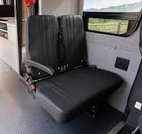 Space Saver Double 3PT Foldaway Seat