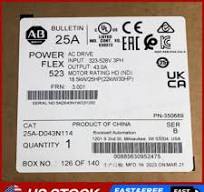1PC New Sealed AB 25A-D043N114 PowerFlex 523 22kW (30Hp) AC Drive | eBay