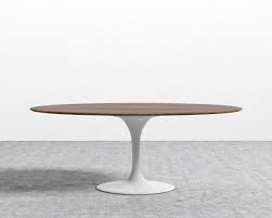 Tulip Table Oval Walnut In 2020 Tulip Dining Table Oval Tulip Dining Table Tulip Table