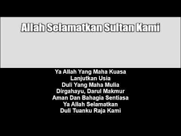 Dapatkan lirik lagu lain oleh marjinal di kapanlagi.com. Malaysian State Anthem Of Pahang Allah Selamatkan Sultan Kami Nightcore Style With Lyrics Youtube