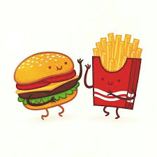 Humburger Et Frite Kawaii Dessin Hamburger Hamburger Dessin Dessin Kawaii