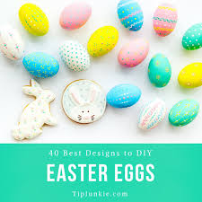You'll have a fun time decorating eggs will this cool experiment. 40 Best Easter Egg Designs To Diy Tip Junkie