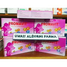 Jual Promavit 6 Strip 10kapsul Suplemen Ibu Hamil Lapi Murah Original Jakarta Timur Uwais Alqorni Farma Tokopedia