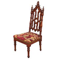 American Gothic Revival Caved Mahogany Child S Chair Circa 1850 Chair American Gothic Decor Interior Design