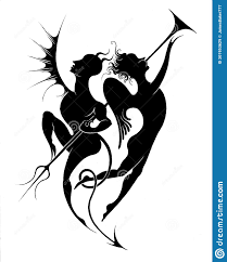 Angel Devil Silhouette Stock Illustrations 1 326 Angel Devil Silhouette Stock Illustrations Vectors Clipart Dreamstime
