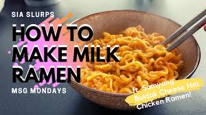 Maybe you would like to learn more about one of these? How To Make Milk Ramen Samyang Buldak Cheese Hot Chicken Ramen Review Youtube