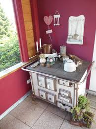 Kuchenhexe Shabby Deko Shabby Chic Veranda Antiker Kuchenherd