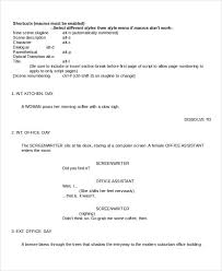 Tutorial über die vorlagen in word, wie man sie erstellt und benuzten kann. Script Template 12 Free Word Documents Download Free Premium Templates