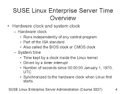 Suse Linux Enterprise Server Administration Course 3037 Chapter