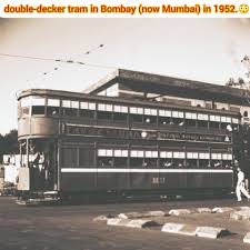 A rare Tram Map of Mumbai from 1950 ...