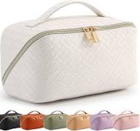 Bestash Borsa Cosmetica da Viaggio Beauty Case Da Viaggio Donna  Impermeabile Portatile,Beauty Case Donna Di Grande Capacità Con Scomparti  (Albicocca ...