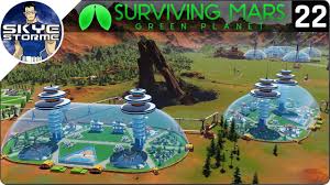 Colonies attempting to fight for an existence on the red planet. 3 000 Colonists Challenge Surviving Mars Green Planet Ep 22 Gameplay Tips 2019 Youtube