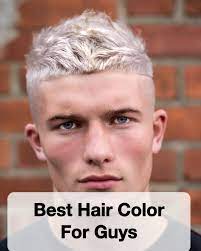 20 Best Hair Color For Guys In 2018 Men S Hairstyles White Hair Men Mens Hair Colour Cool Hair Color