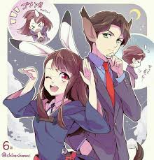 Akko X Andrew Anime Amino Anime Witch Anime Little Witch Academy