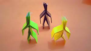 Maybe you would like to learn more about one of these? Paper Craft Origami Orang Orangan How To Make Origami Human Easy Origami Diy Projects Youtube