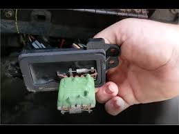 Wiring diagram comes with a number of easy to adhere to wiring diagram instructions. How To Change Chevy Trailblazer Heater A C Blower Motor Fan Speed Resistor When Not Working Youtube