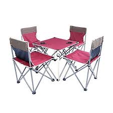 Tables Xiaomei Folding And Chairs Combination Leisure Barbecue Picnic Portable And Chairs Camping Self Outdoor Folding Table Camping Picnic Table Camping Table