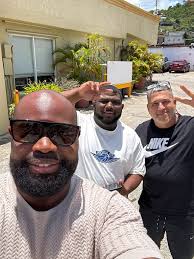 The team out in Puerto Rico 🇵🇷 🔥.